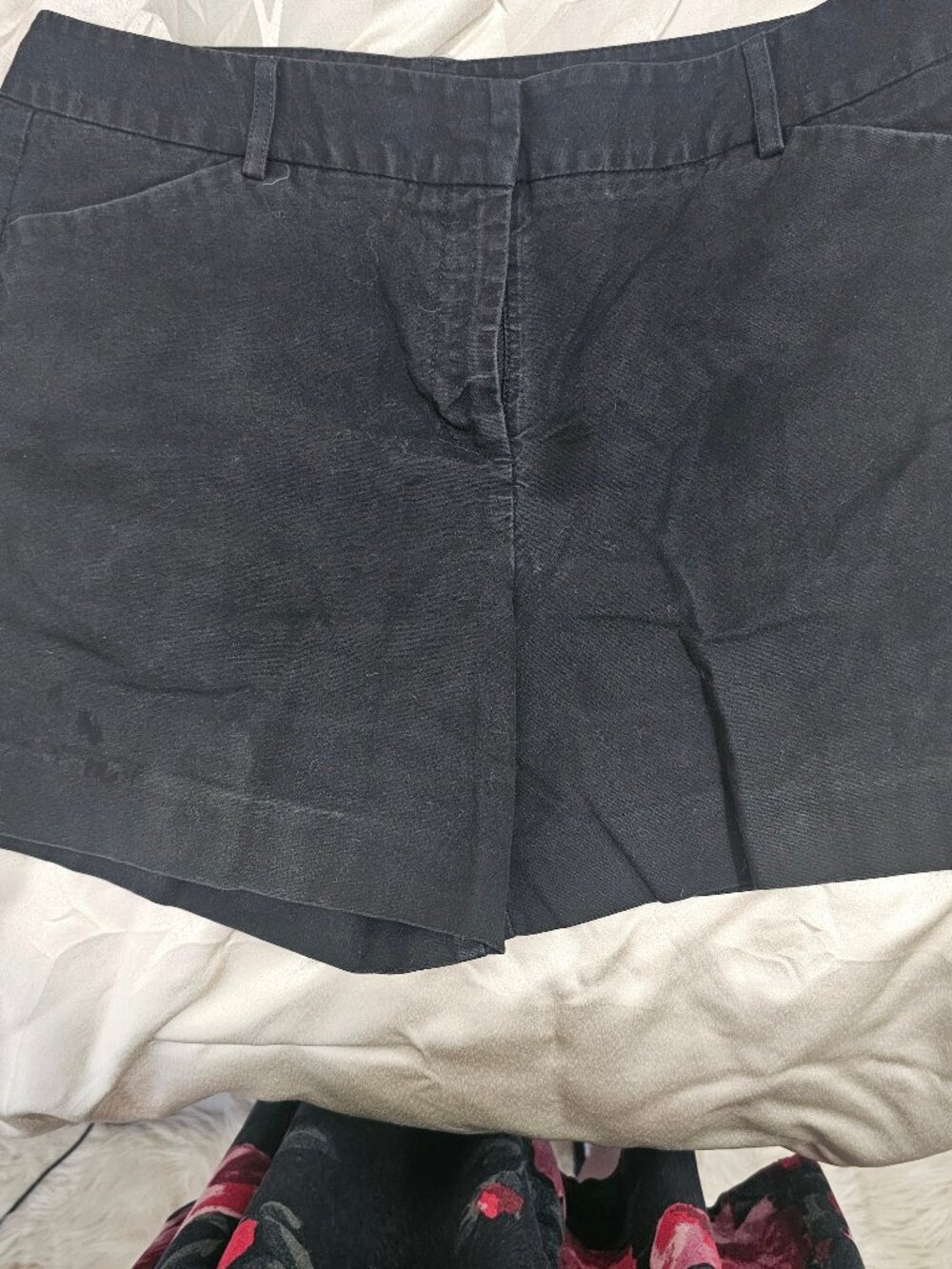 Ann Taylor Vintage Black Khaki Shorts